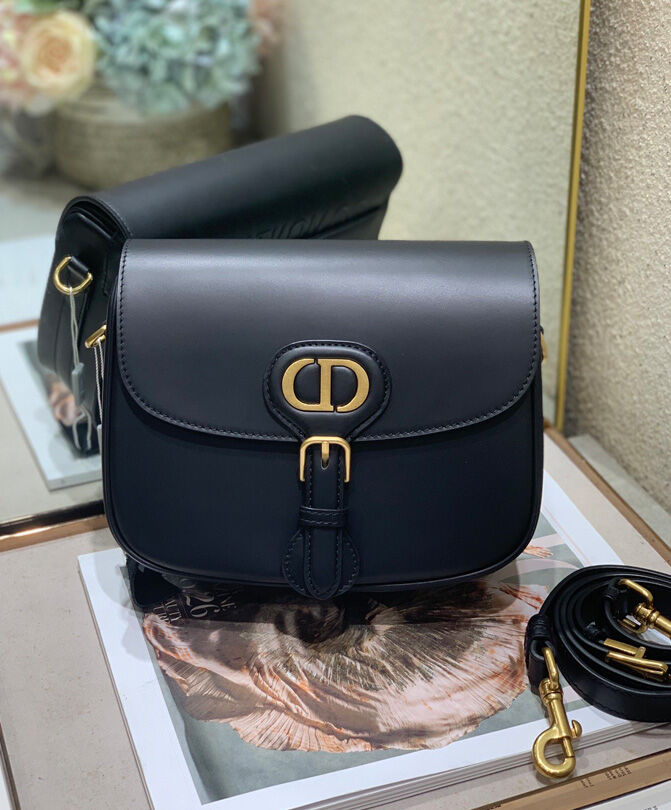 Christian Dior Medium Dior Bobby Bag Black